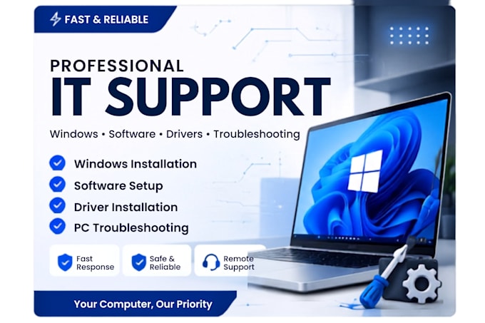 install windows, drivers, and optimize your PC