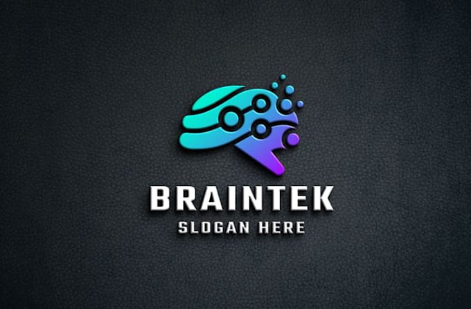 design modern tech startup logo , brand identity style guide