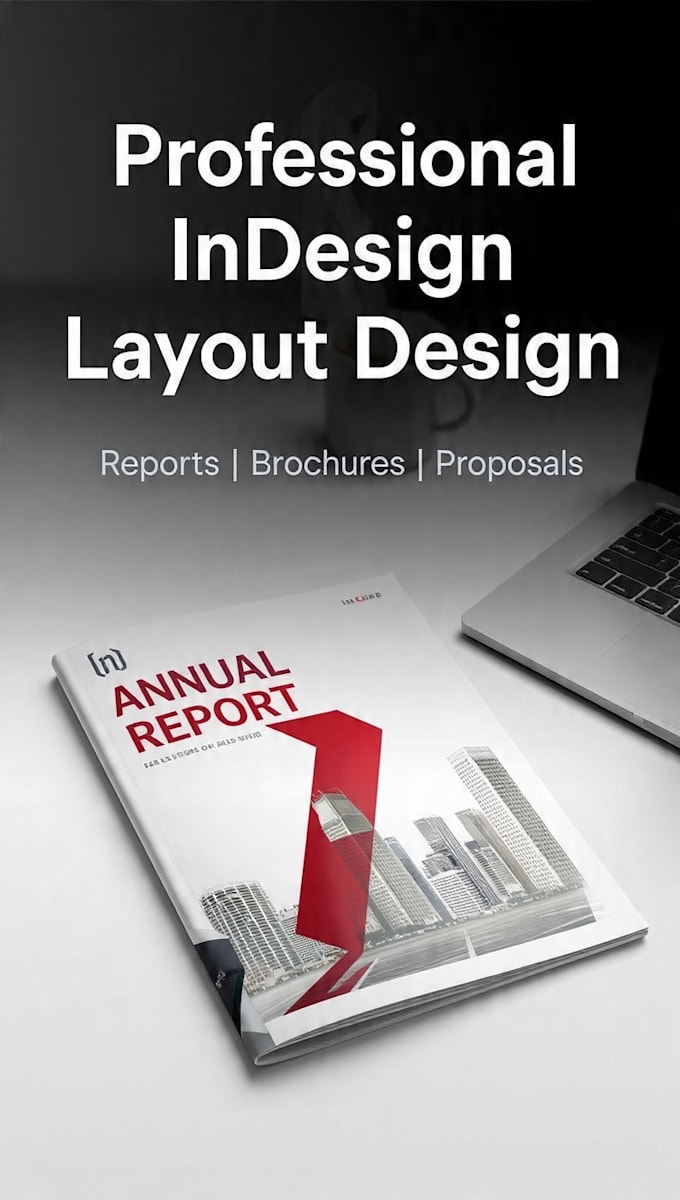 design professional indesign layout brochure and report