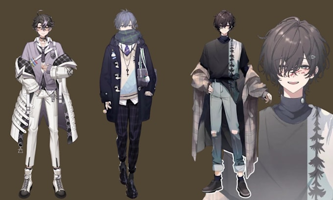 do live2d vtuber model rig vtuber model anime vtuber avatar anime for streamers