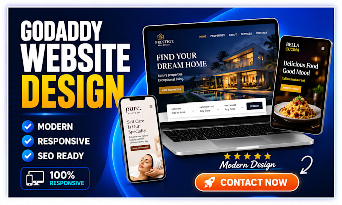design redesign godaddy website godaddy website builder