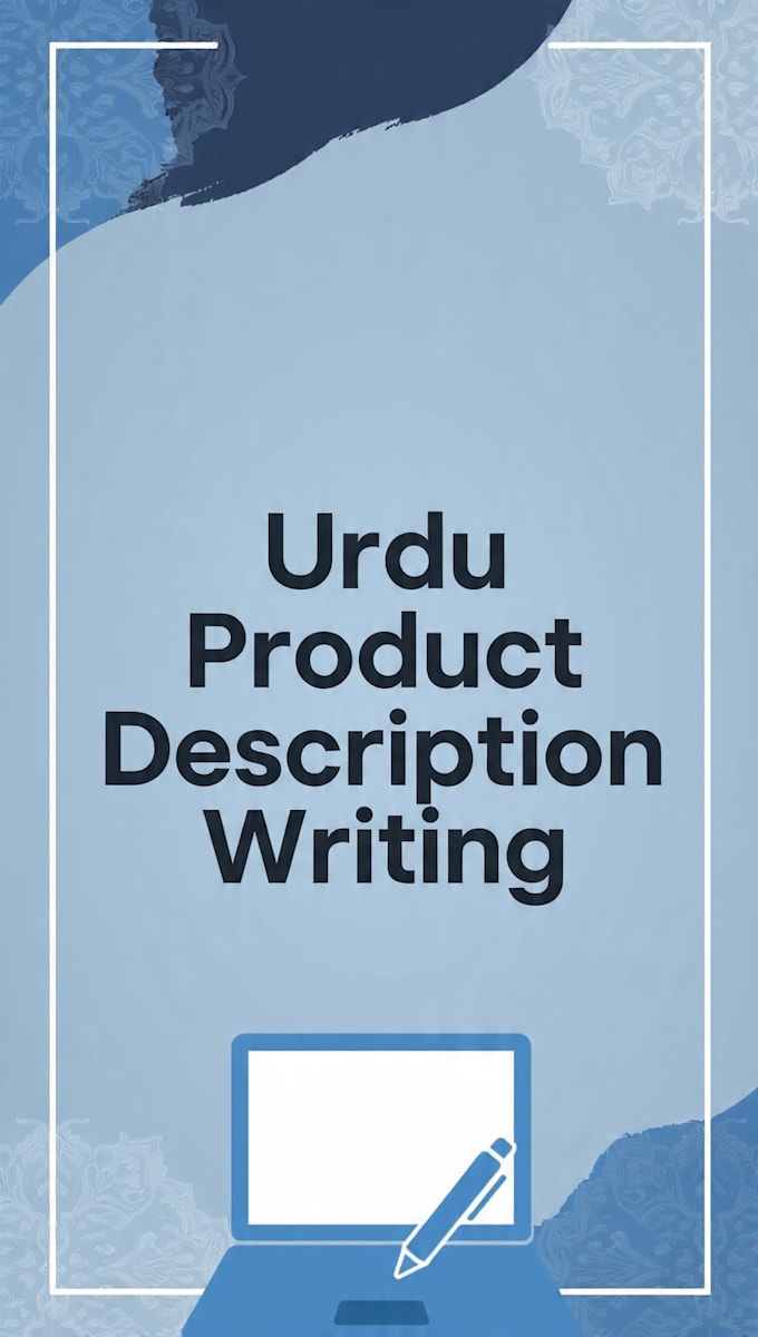 write SEO  urdu products description for daraz amazon