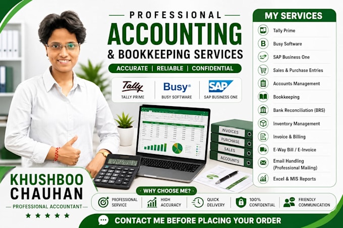 do bookkeeping in tally prime and excel