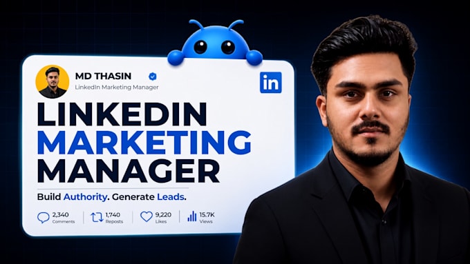 be linkedin marketing manager for personal branding