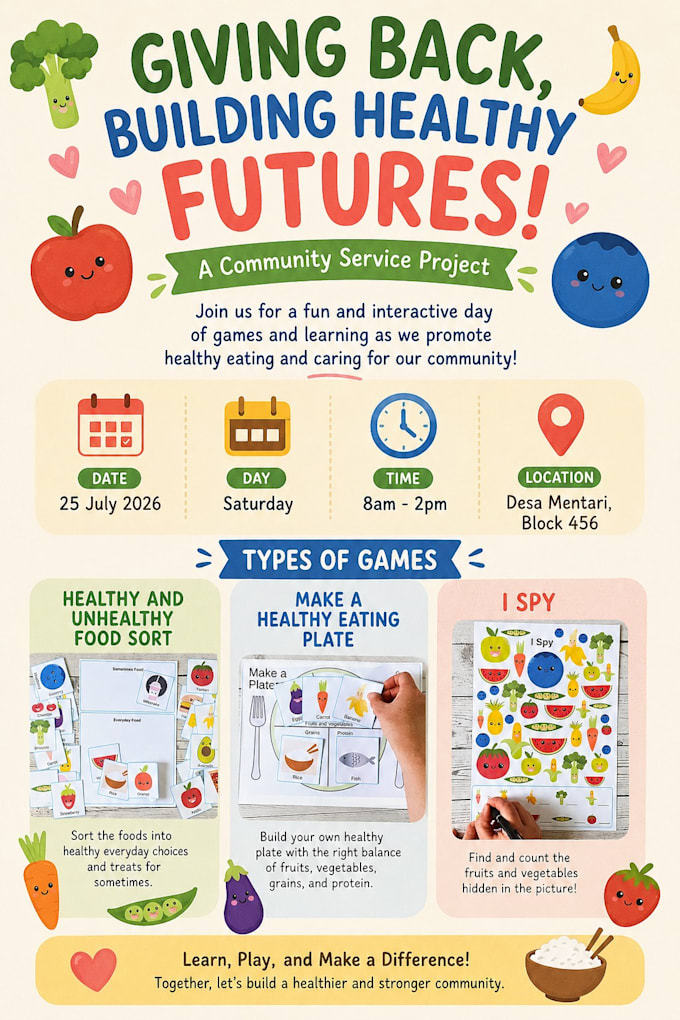 design a professional and eyecatching poster