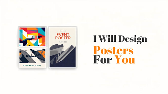 create eye catching poster designs