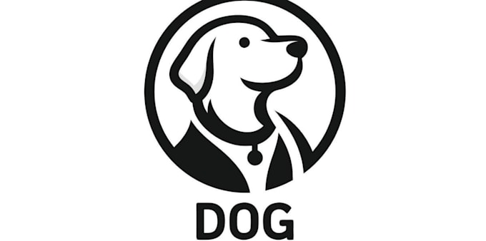 design effect creative dog training business paws logo