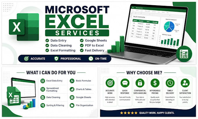 do data entry and help you with excel