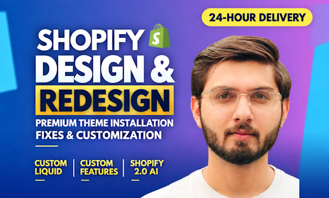 design or redesign a high converting shopify store with premium shopify theme