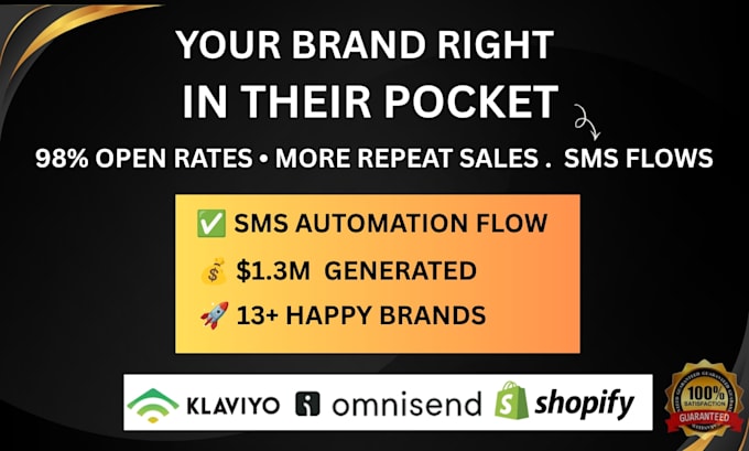 build high coverting SMS flows customers can not ignore