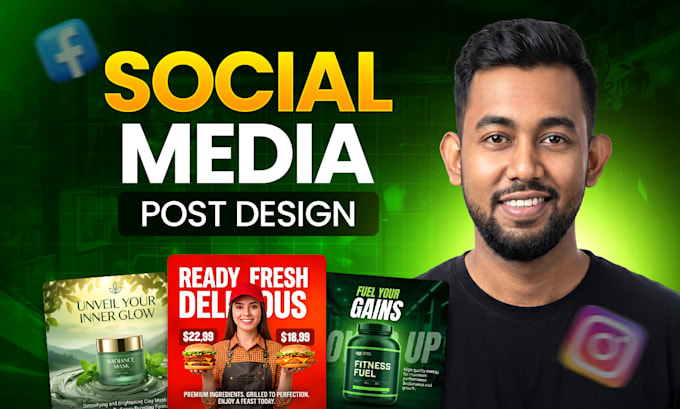 design social media post