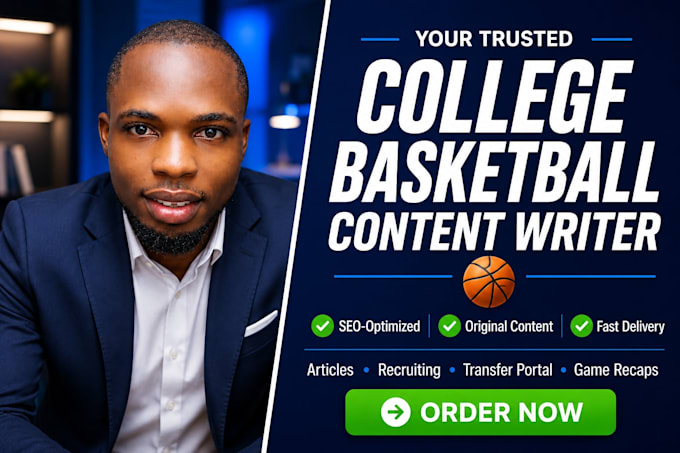 write ncaa college basketball articles about kentucky, unc and recruiting