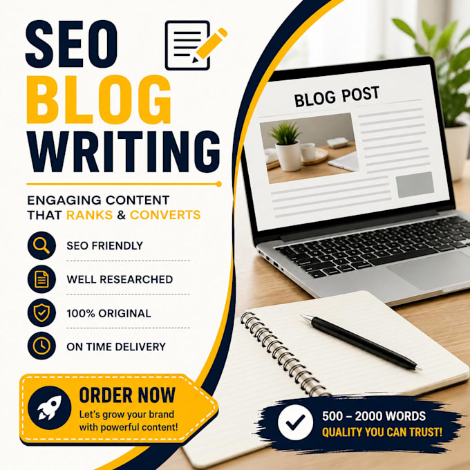write SEO articles and blog postsr your website