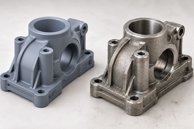 design 3d cad models for cnc machining and injection mold manufacturing