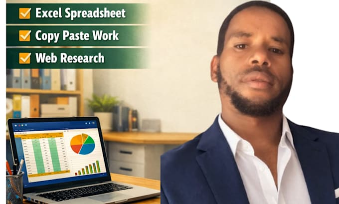 be your expert data entry, virtual assistant, and excel data entry