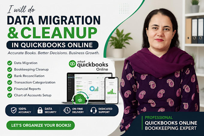 quickbooks online data migration and cleanup