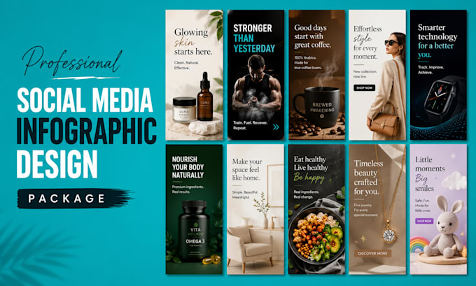 design social and marketing infographics