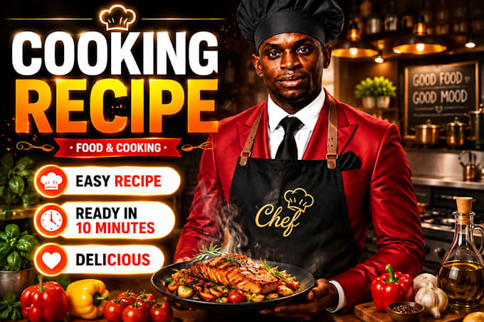 premium food and cooking youtube thumbnail