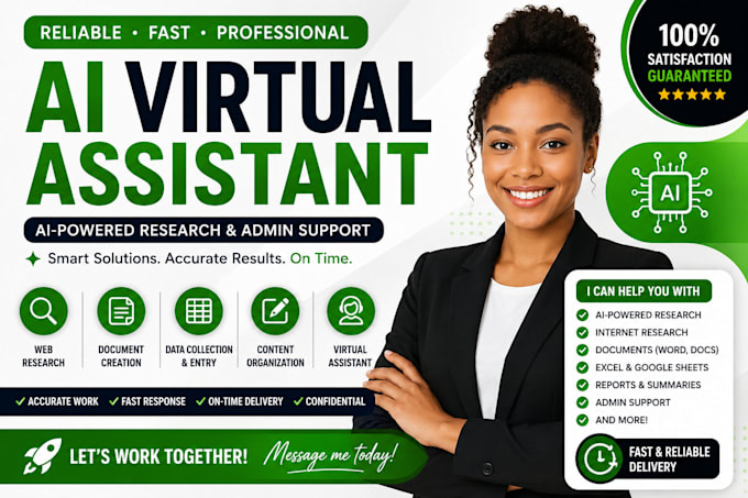 be your ai virtual assistant for research and content