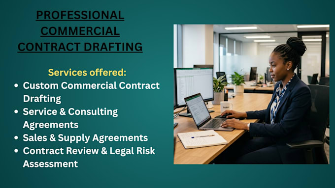 draft professional commercial contracts and agreements