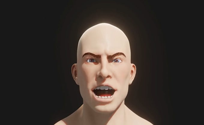 talkinghead,browser optimized avatar,rig3d,animaze,blend to glb,three js,visemes