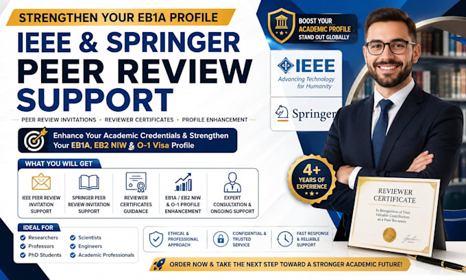 get authentic peer reviewed ieee springer elsevier certificate for eb1 success