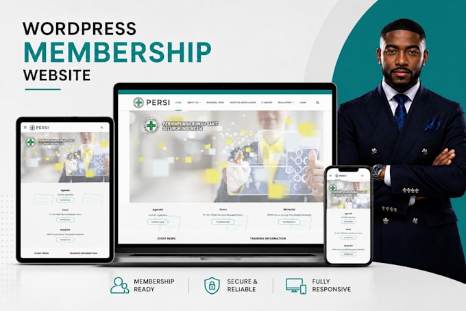 create professional wordpress membership site