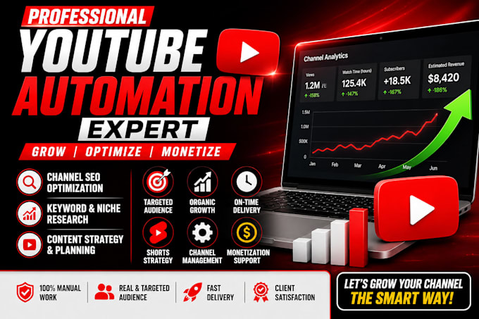 be your professional youtube automation expert