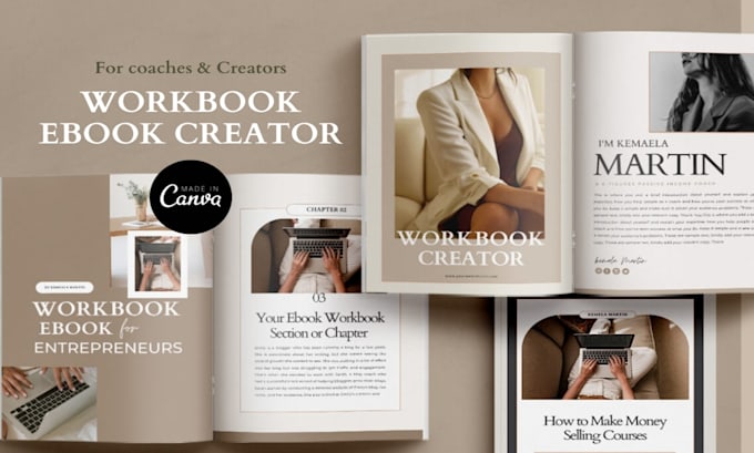 canva welcome guide, client workbook, lead magnet, editable PDF design