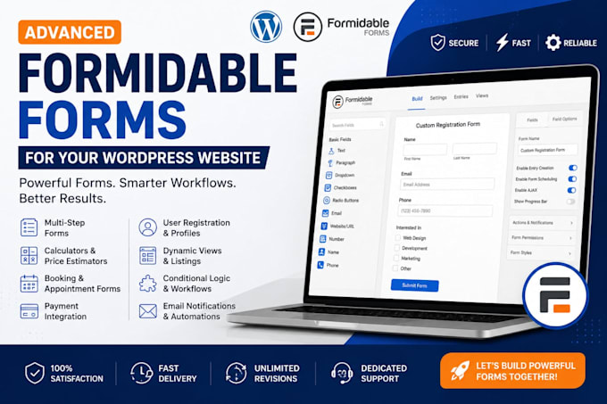 create advanced formidable forms for your wordpress website
