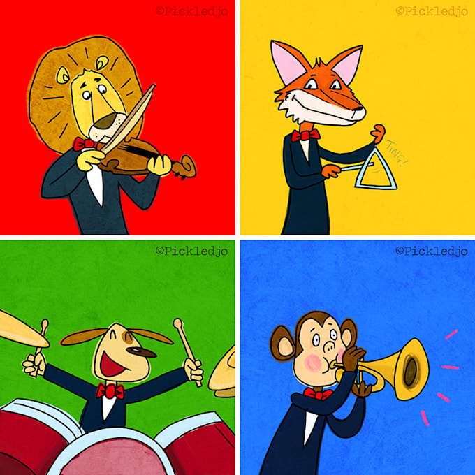draw a cartoon illustration in my fun style