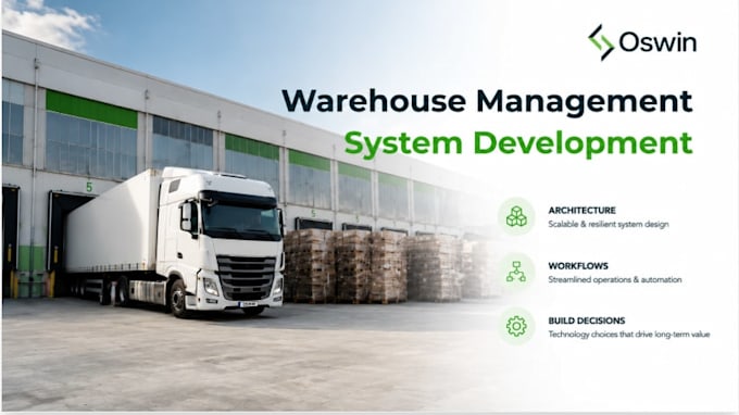 develop a custom warehouse management system and inventory software