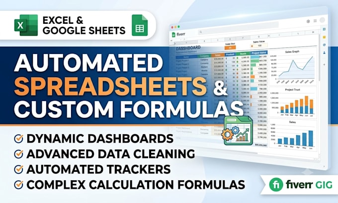 do automated excel spreadsheets and formulas