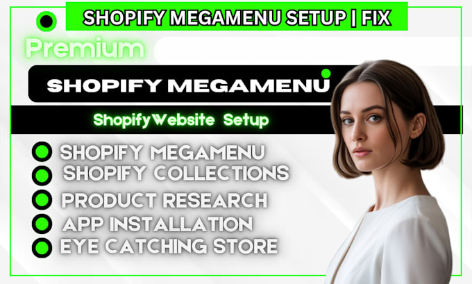 fix create shopify mega menu, collection filters, product page customizations