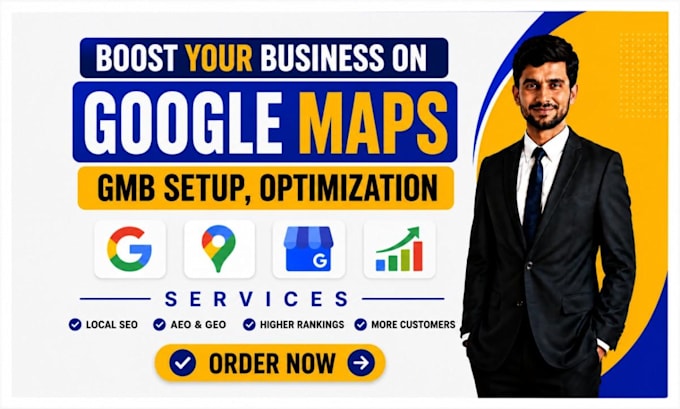 setup gmb, listing, post, boost ranking of google my business profile