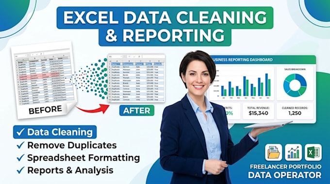 clean organize and analyze excel data