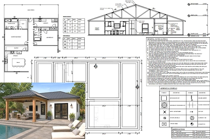 draw structural 2d floor plan blueprint deck, pergola, shed construction permit