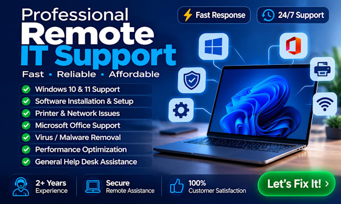 solve your computer and network issues remotely