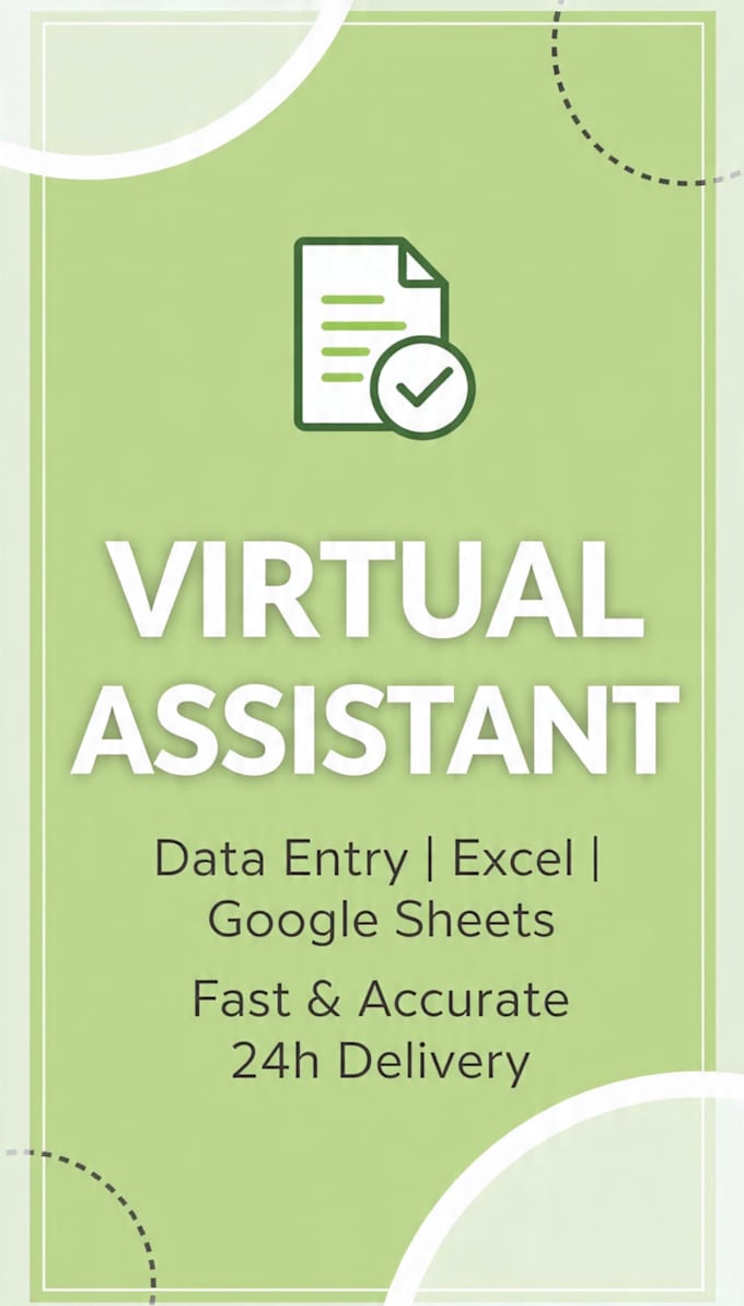 eu vou ser uma assistente virtual de rh, excel e data entry