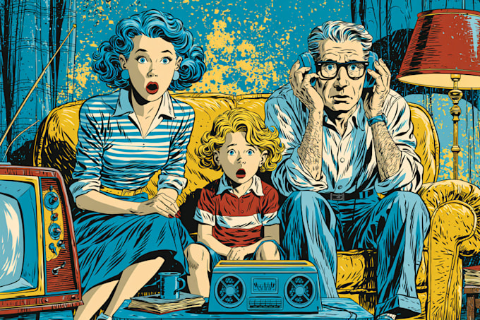 comic book, comic illustration, comic graphic novel