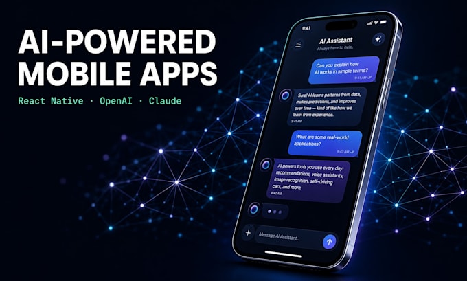 build ai powered mobile app with react native and expo