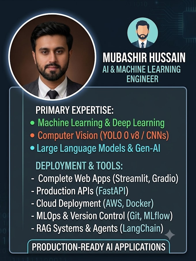 build custom machine learning, computer vision, and llm web apps