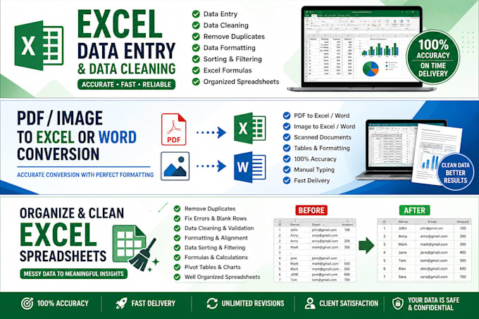 do accurate excel data entry data cleaning formatting sorting and filtering