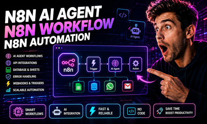 n8n ai agent, n8n workflow, n8n automaton, ai automation custom chatbot api