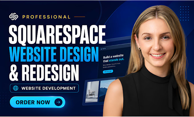 build squarespace website design, squarespace redesign, website development