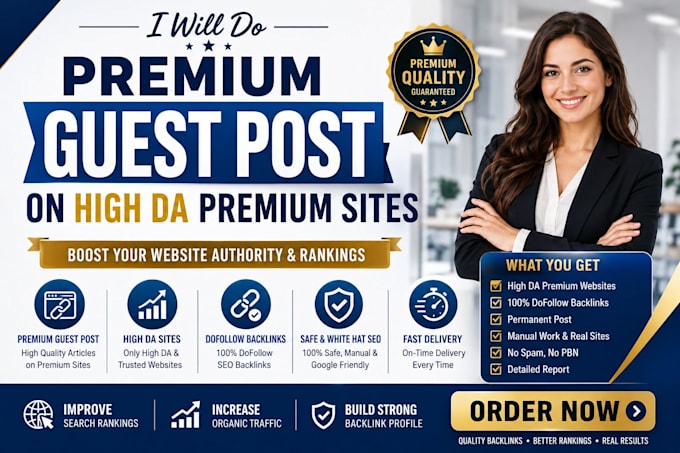 do premium guest post on high da premium sites
