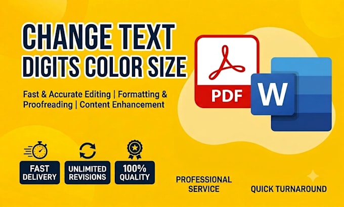 replace text change text add text remove text color object logo size digits