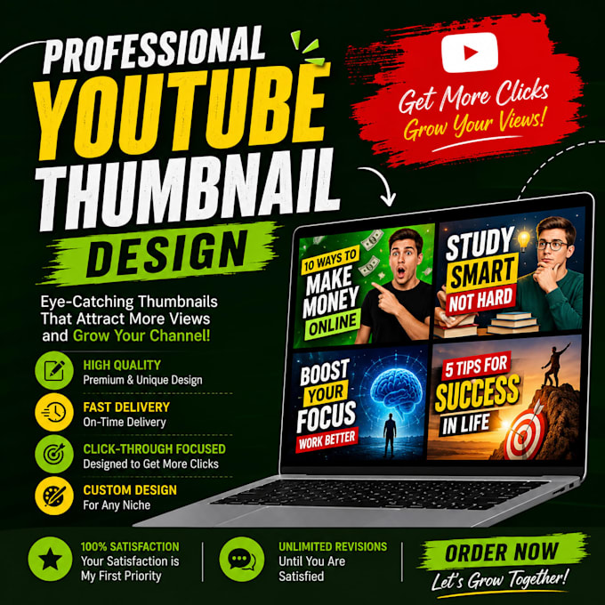 design professional youtube thumbnails in canva