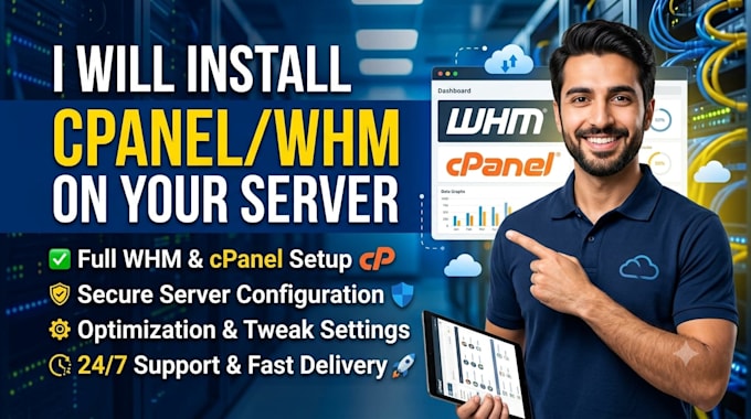 install cpanel whm on your server