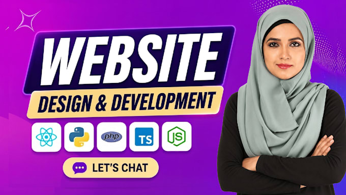 build website, website design, website development, full stack developer